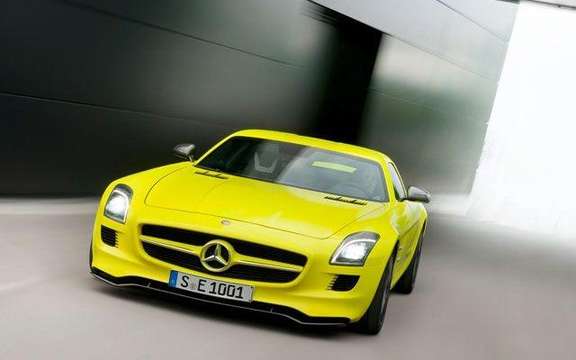 Mercedes SLS AMG E-Cell: Already in prototype form picture #5