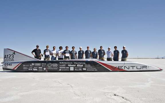 Venturi Jamais Contente: World record for an electric car picture #3