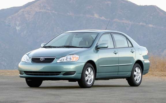 Toyota Corolla and Matrix 2005 2008 Recall 136,000 vehicles in Canada