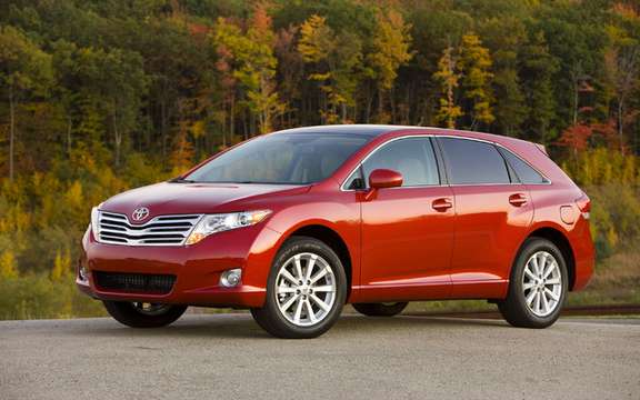 Toyota Highlander and Venza 2010 won the award for 