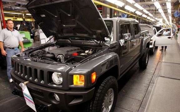 The last Hummer out of the factory in Shreveport