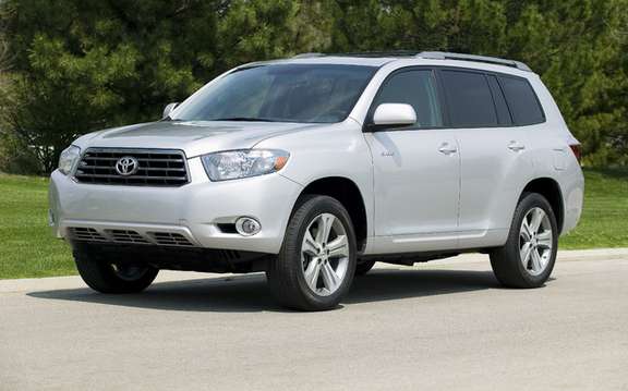 Toyota Highlander and Venza 2010 won the award for "Best choice in matters of security" picture #2