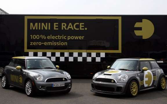 Mini E Race: 187 km / h without polluting picture #6