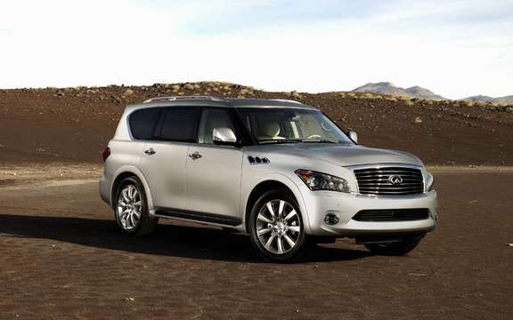 Infiniti QX 56 2011: From $ 73,000 as in 2010