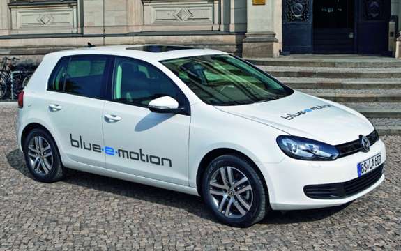 Platform for electric mobility: Golf Blue e-Motion