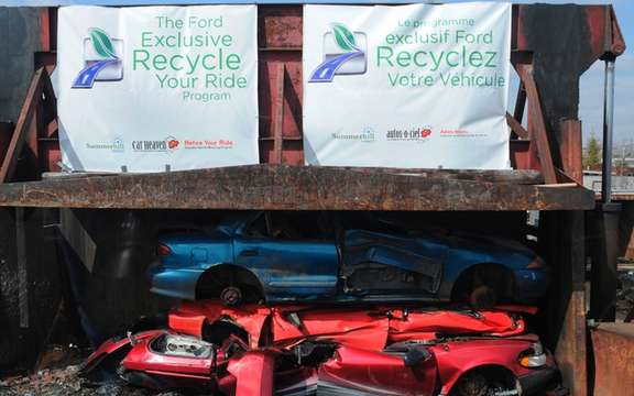 Ford presented its "Recycle Your Vehicle" picture #2