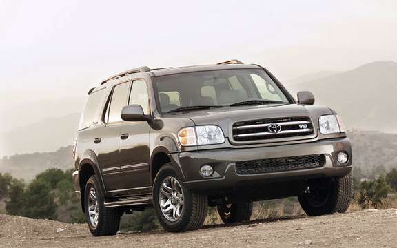 Toyota Sequoia 2003 1500 Reminder vehicles in Canada