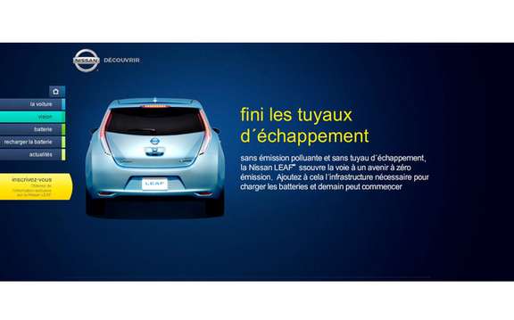 Nissan launches website for its LEAF picture #3