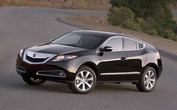Recall campaign on the vehicle Acura ZDX