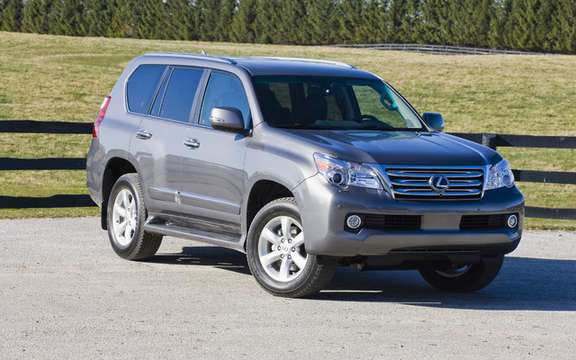 Temporary suspension of the delivery of the Lexus GX460 2010
