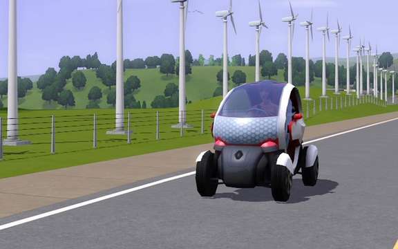 Renault and Electronic Arts announced an exclusive agreement with the SIMS 3 picture #2