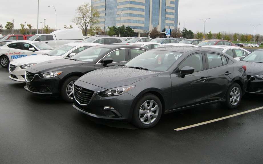 Mazda Canada reports its results for the sale of the year 2013