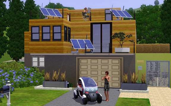 Renault and Electronic Arts announced an exclusive agreement with the SIMS 3 picture #3