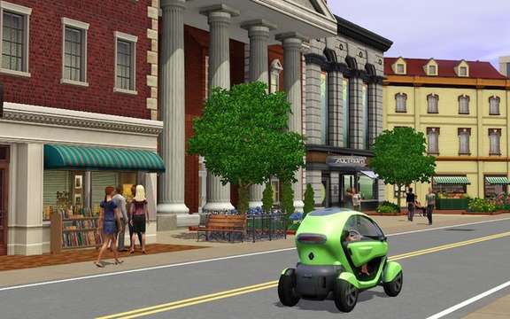 Renault and Electronic Arts announced an exclusive agreement with the SIMS 3 picture #4