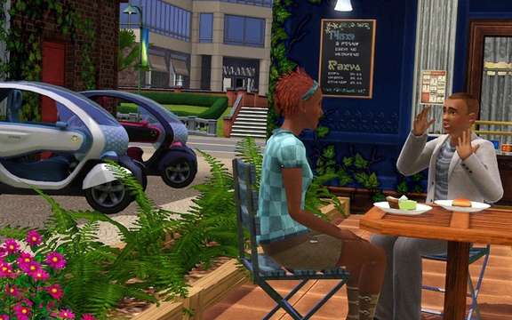 Renault and Electronic Arts announced an exclusive agreement with the SIMS 3 picture #5