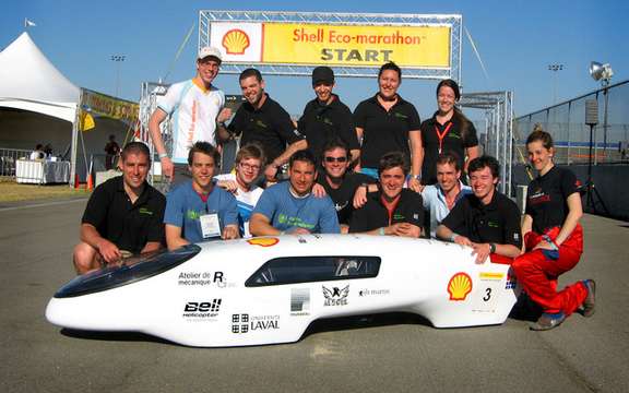 The Universite Laval North American champion of fuel economy