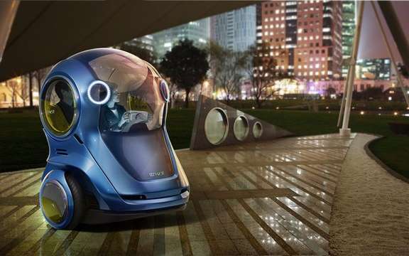 GM EN-V Concept: A certain vision of the urban mobility of tomorrow picture #3