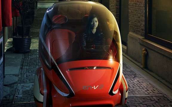 GM EN-V Concept: A certain vision of the urban mobility of tomorrow picture #4
