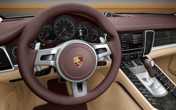 The six-cylinder Porsche Panamera will debut in Beijing picture #3
