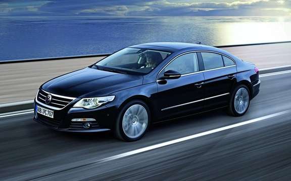 Volkswagen Passat CC: the five-seat option