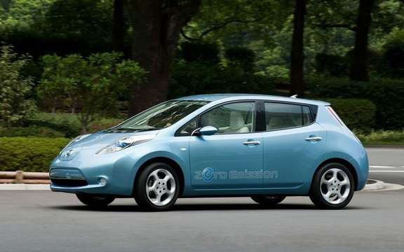 The Nissan LEAF made its Canadian entry in Vancouver picture #2