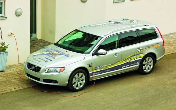 Volvo wants to launch its first plug-in hybrid models for 2012
