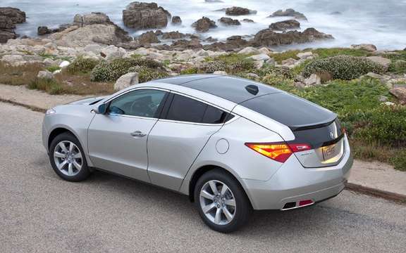 The new Acura ZDX with panoramic views picture #3
