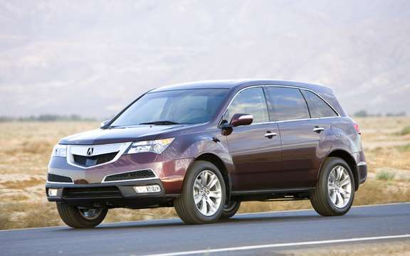 The new 2010 Acura MDX, the wife nouvlle grille house
