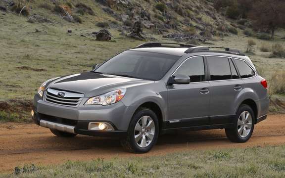 Subaru unveils prices for 2010 Outback