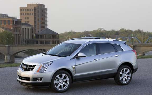 Cadillac SRX 2010, offered a starting price of $ 41,575