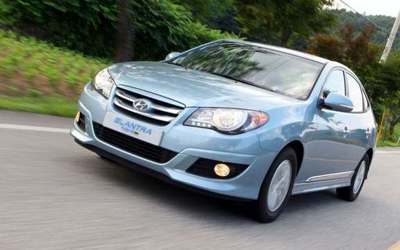 Hyundai Elantra LPI / HEV, the race hybridization picture #4