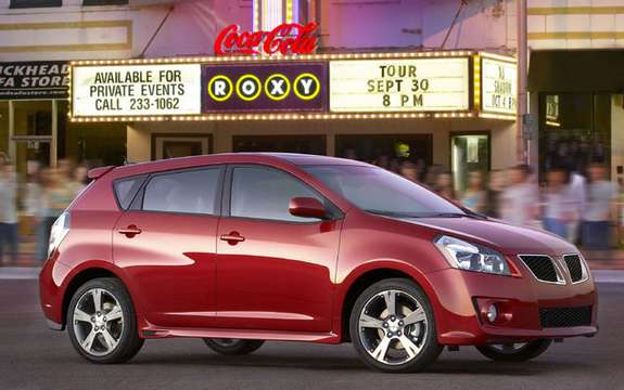 Pontiac Vibe, end of announced production picture #2