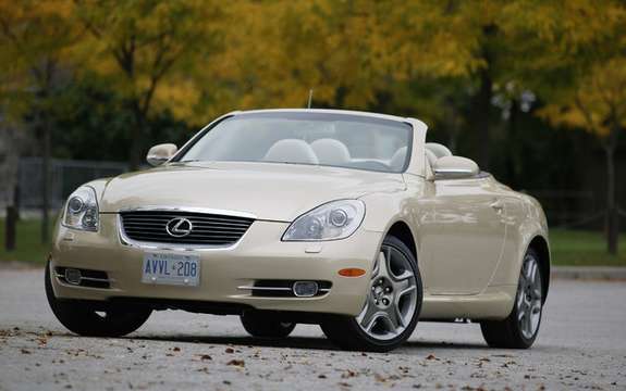 Lexus SC430 2010: it was thought at the end of career