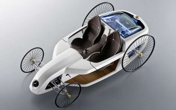 Mercedes-Benz F-Cell Roadster, a super back to the future ... picture #1