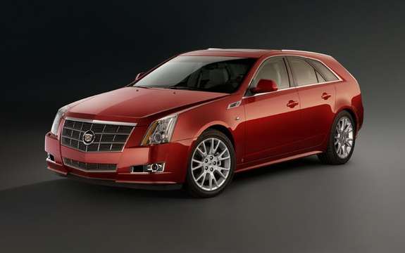 Cadillac SRX and CTS SportWagon 2010 world premiere on the Web picture #5