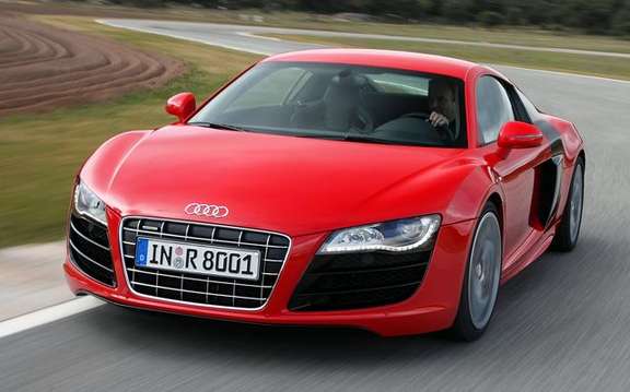 Audi R8 V12 TDI, no question of producing the most beautiful Eco fireball. picture #1