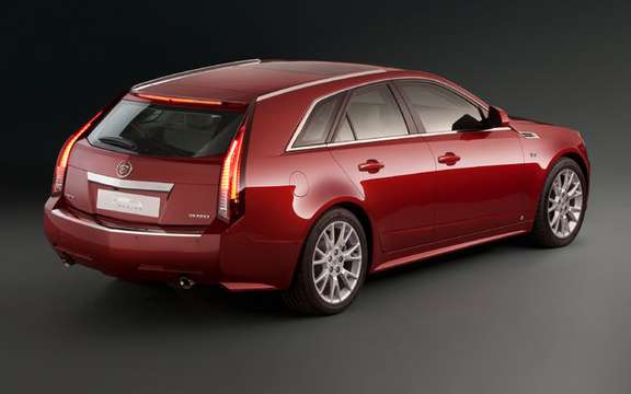Cadillac SRX and CTS SportWagon 2010 world premiere on the Web picture #6