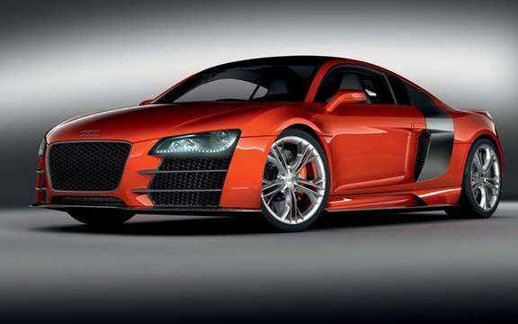 Audi R8 V12 TDI, no question of producing the most beautiful Eco fireball. picture #3