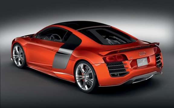 Audi R8 V12 TDI, no question of producing the most beautiful Eco fireball. picture #4