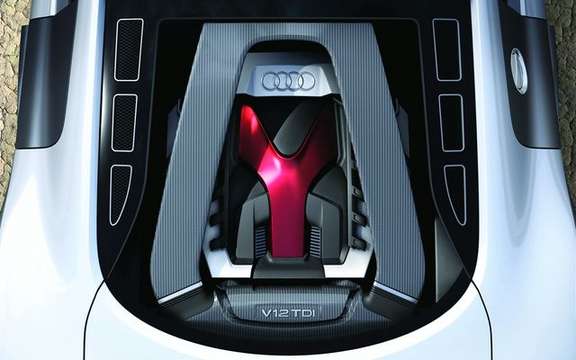 Audi R8 V12 TDI, no question of producing the most beautiful Eco fireball. picture #5