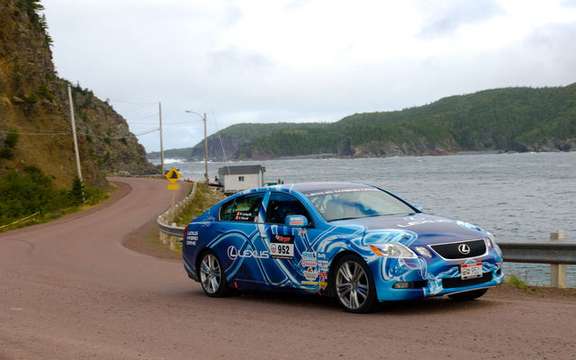 Hybrid Lexus ends at the sixth place Targa Newfoundland Rally 2008 picture #4