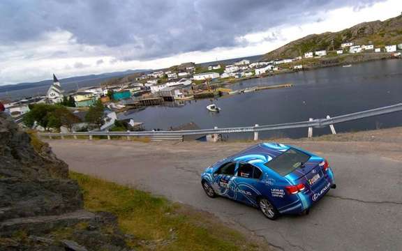 Hybrid Lexus ends at the sixth place Targa Newfoundland Rally 2008 picture #6