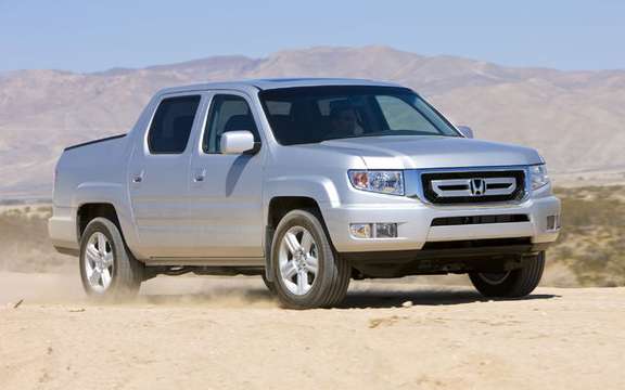 Some changes to the 2009 Honda Ridgeline