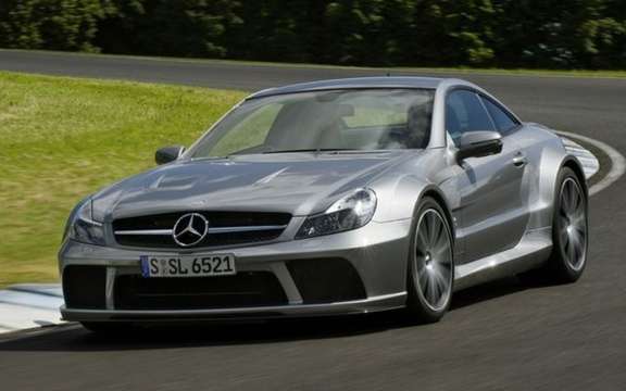 Mercedes-Benz SL65 AMG Black Series, unveiled in Paris