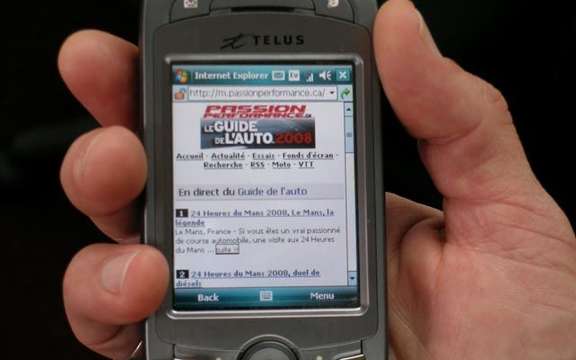 The Car Guide first french mobile automotive website in North America picture #2