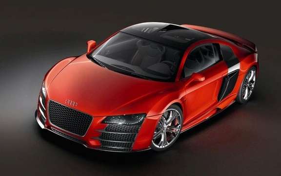 Audi R8 TDI Le Mans, end alone in his universe picture #2