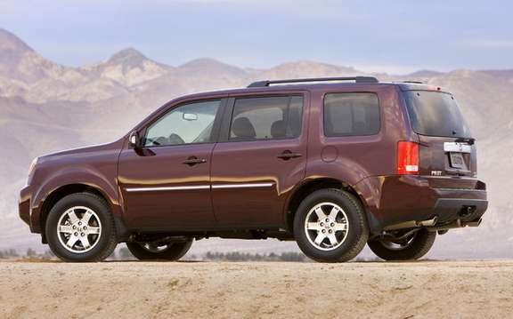 Honda announces pricing of the new model 2009 Pilot picture #2