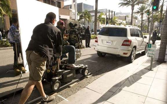 The new Mercedes-Benz GLK, already a star of cinema picture #2