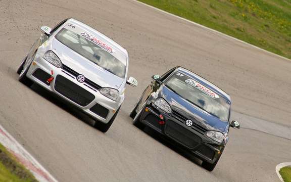 International debut for Jetta TDI Cup picture #2