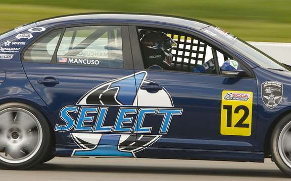 International debut for Jetta TDI Cup picture #3